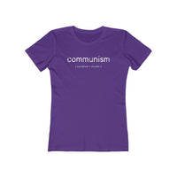Thumbnail for Communism Explained Women's Tee