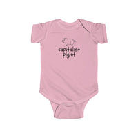Thumbnail for Capitalist Piglet Infant Body Suit Onesie