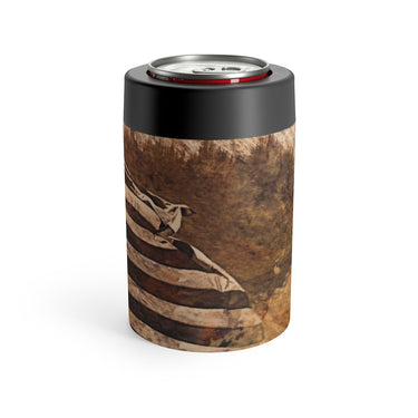 Vintage Flag Can Holder
