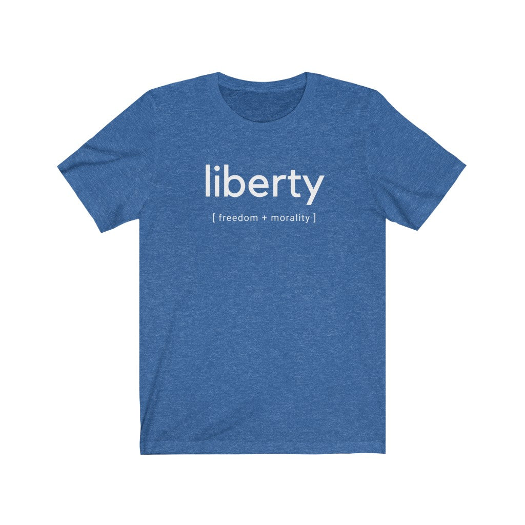 Liberty = Freedom + Morality