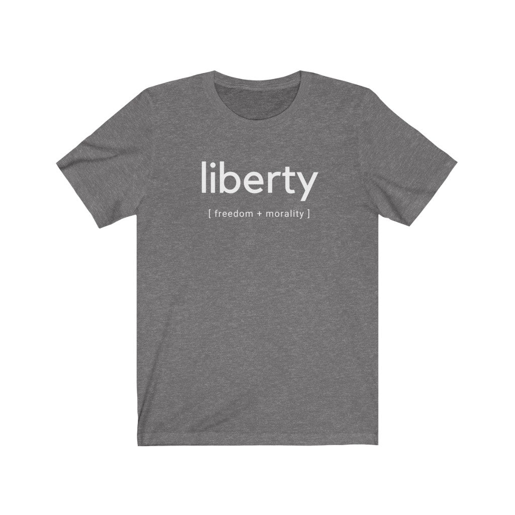 Liberty = Freedom + Morality