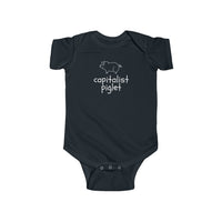 Thumbnail for Capitalist Piglet Infant Body Suit Onesie
